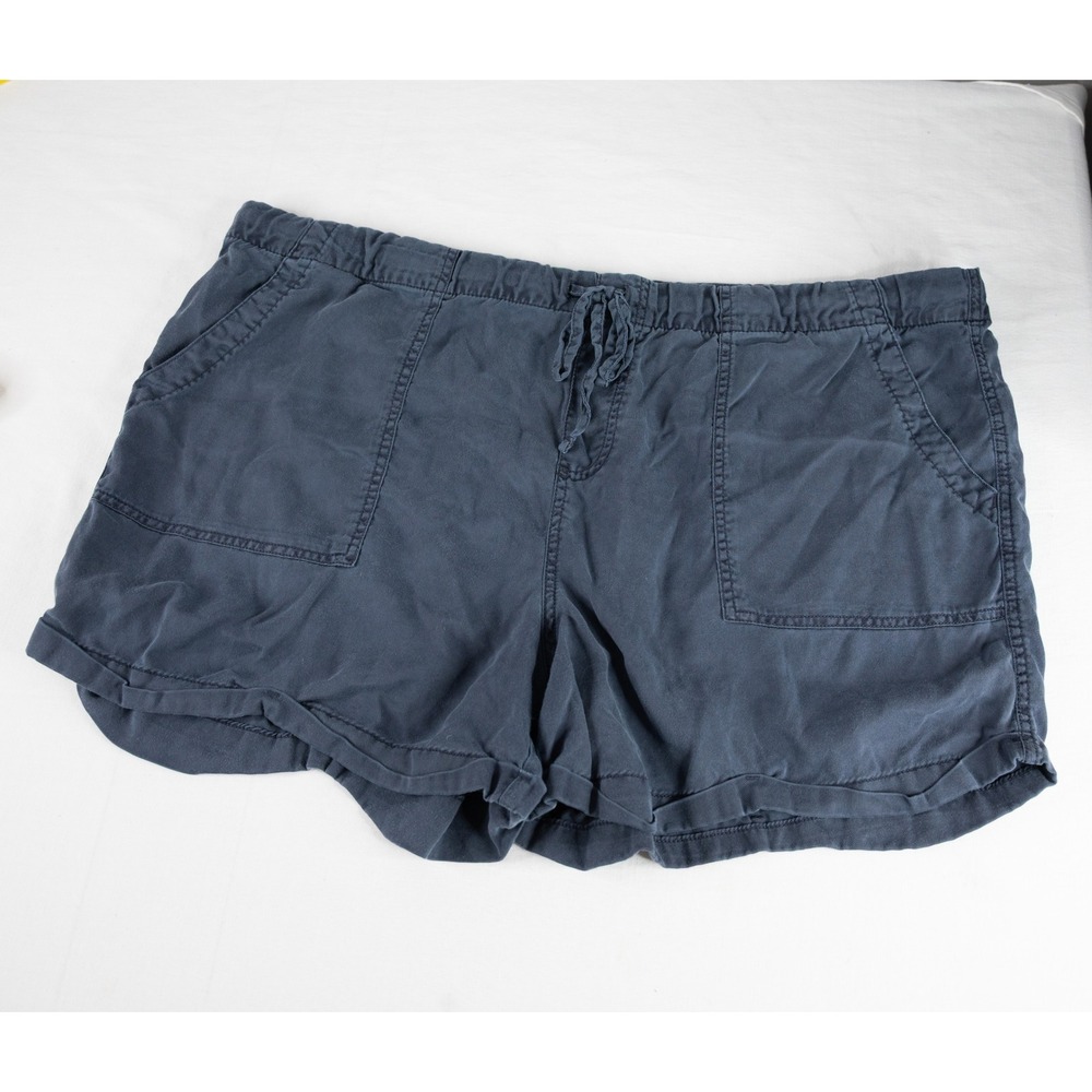 Gap Utility Shorts Womens XXL Navy Blue Summer Casual Lightweight